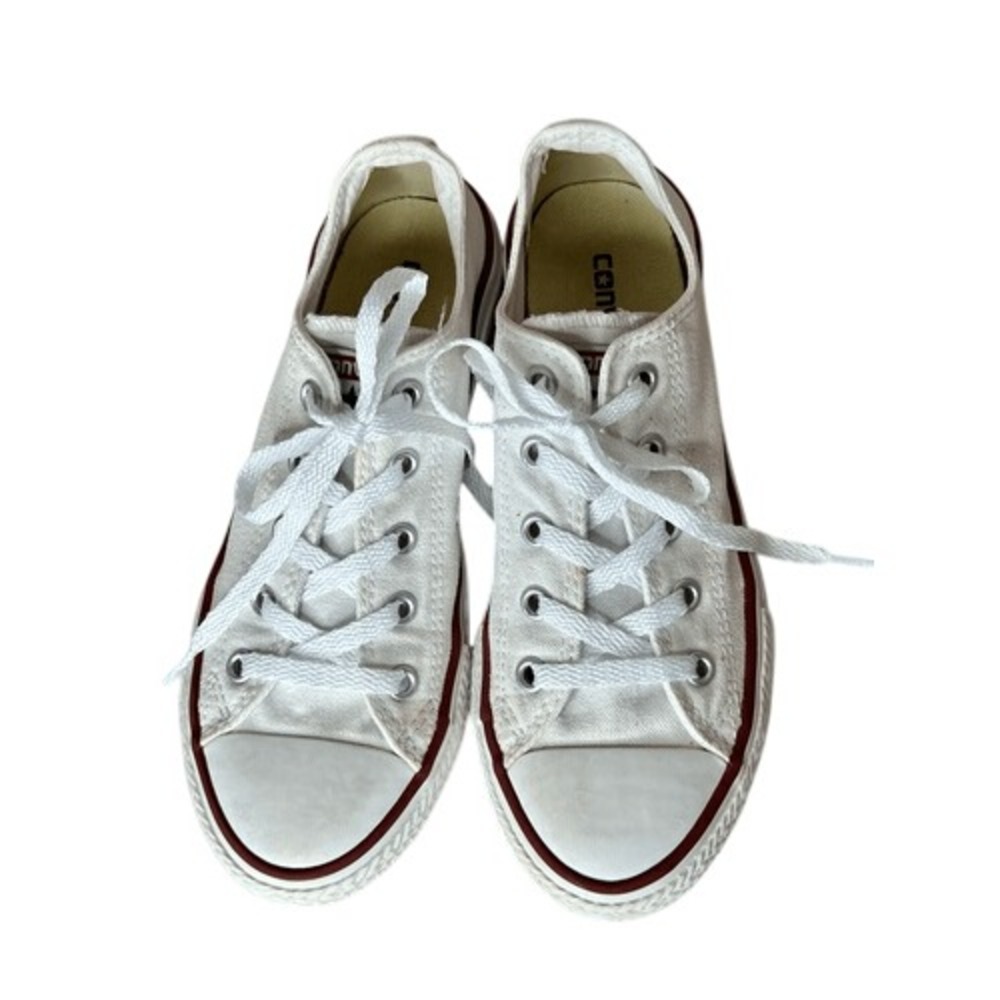 Converse Chuck Taylor All Star Ox Ankle-High White Sneaker 1.5 Youth Junior